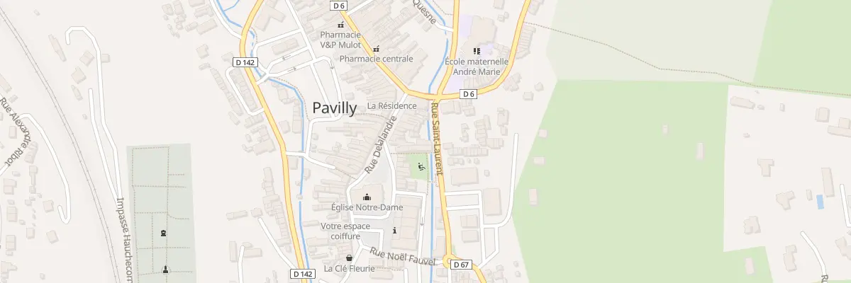 Plan du 6 Sq des Harmonies à Pavilly