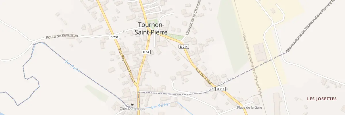 Plan du 4 Pl du Huit Mai à Tournon-Saint-Pierre