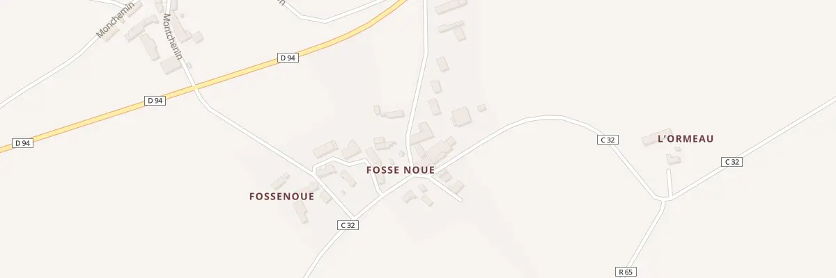 Plan du 5 Fosse-Noue à Chambourg-sur-Indre
