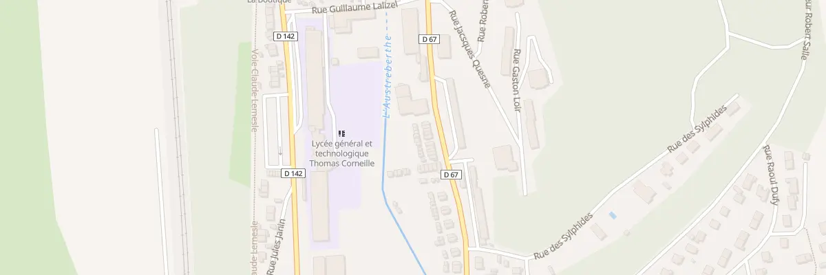 Plan du 144 Rue Jules Ferry à Barentin