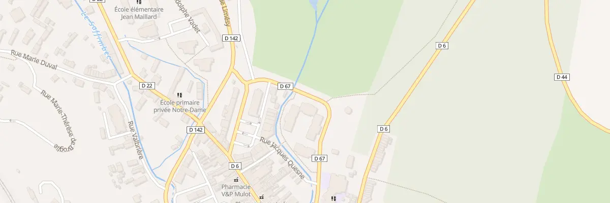 Plan du 1 Rue du Val de l’Esne à Pavilly