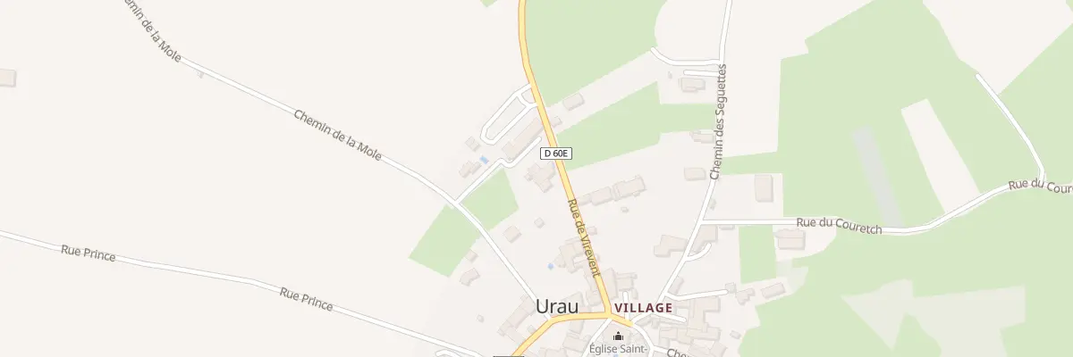 Plan du 13 Rue de Virevent à Urau
