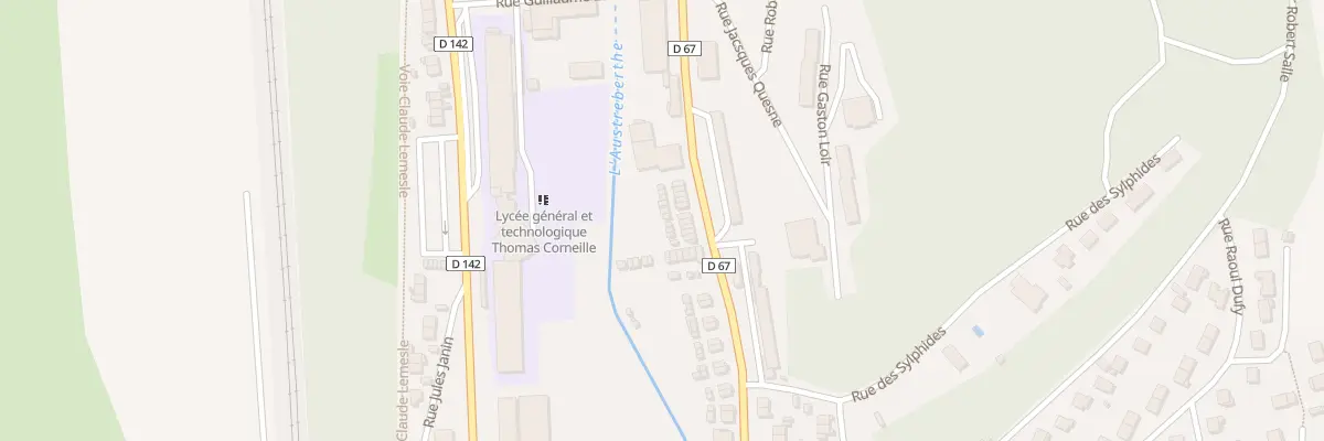 Plan du 140 Rue Jules Ferry à Barentin