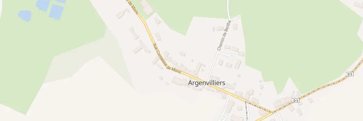 Plan du 27 Rue Comtesse de Mons à Argenvilliers
