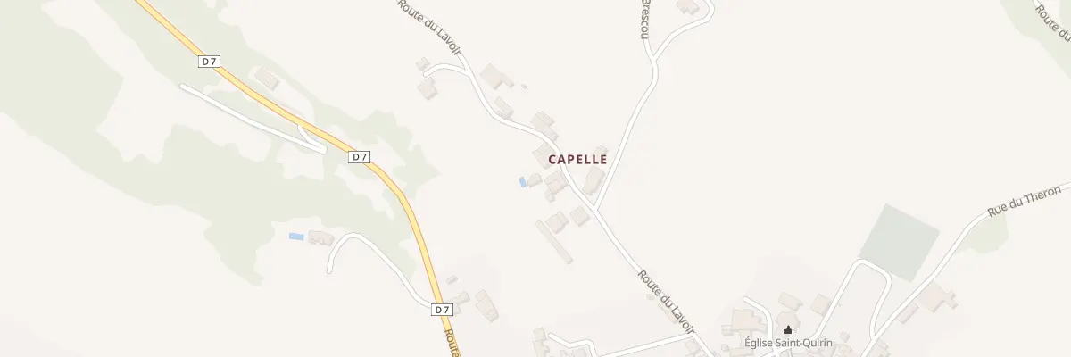 Plan du 5180 Capelle à Bourg-de-Visa