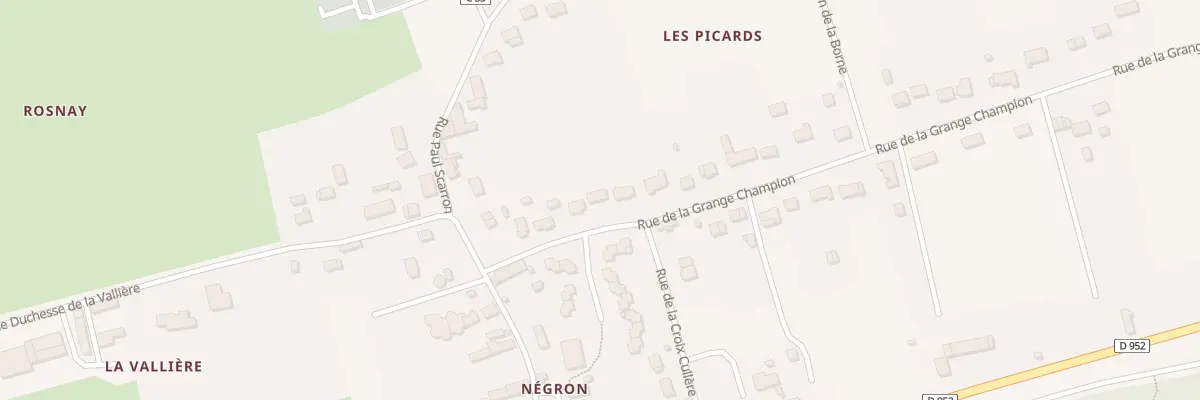 Plan du 7 Rue de la Grange Champion à Nazelles-Négron