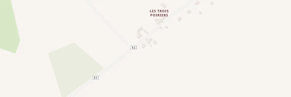Plan du 13 Les Trois Poiriers à Saint-Senoch