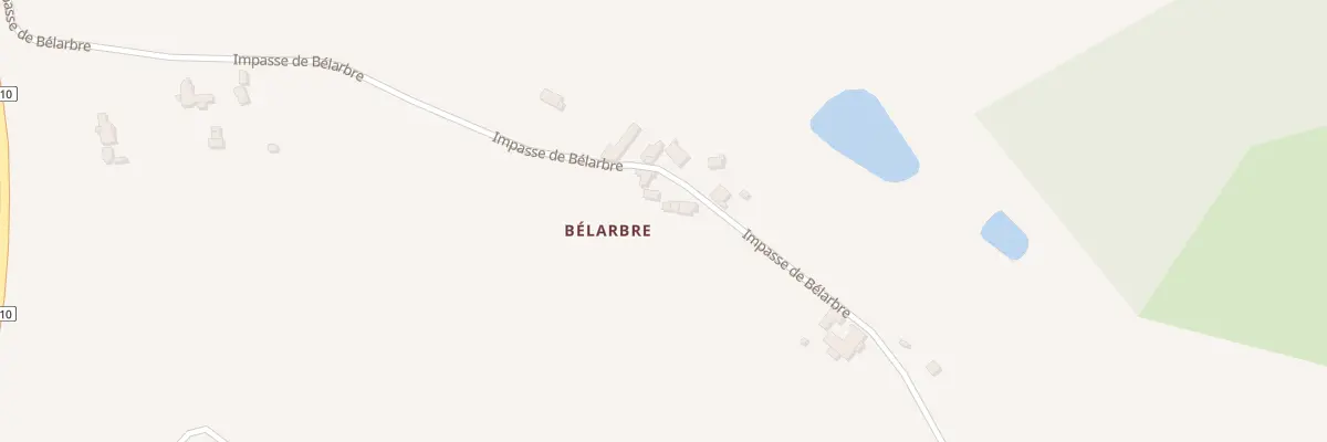 Plan du 616 Imp de Bélarbre à Cuzorn