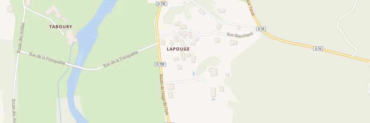 Plan du 52 Lapouge à Saint-Jory-las-Bloux