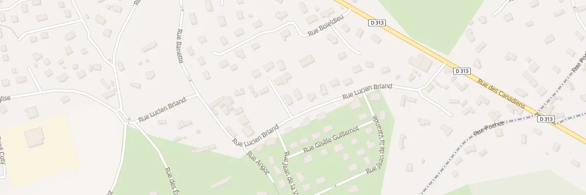 Plan du 18C Rue Lucien Briand à Saint-Ouen-du-Tilleul