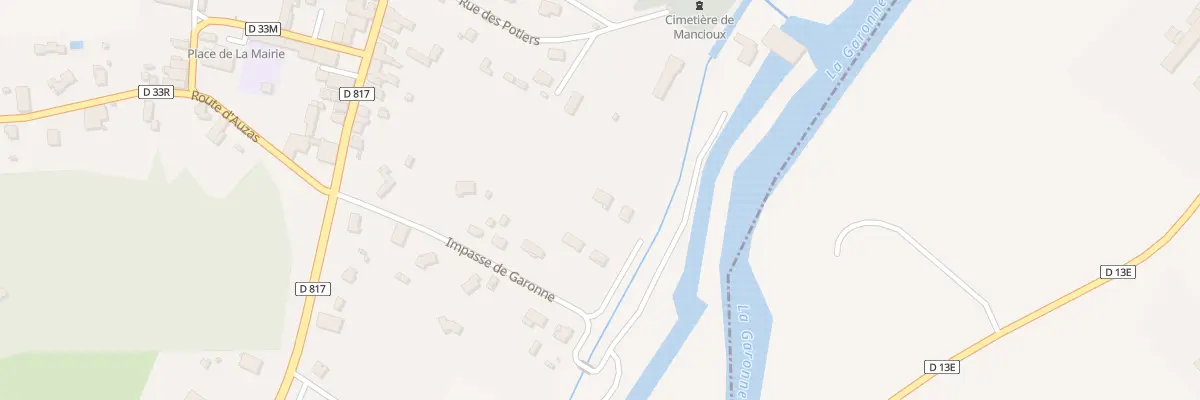Plan du 247 Imp de la Garonne à Mancioux