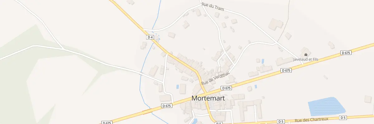 Plan du 24 Rue de l’Echauguette à Mortemart
