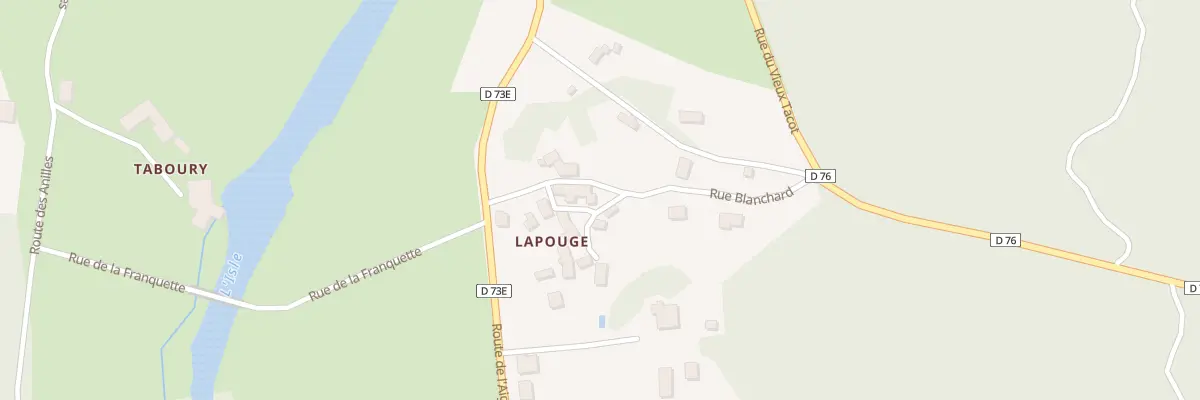 Plan du 12 Rue Paul Pertuit à Saint-Jory-las-Bloux