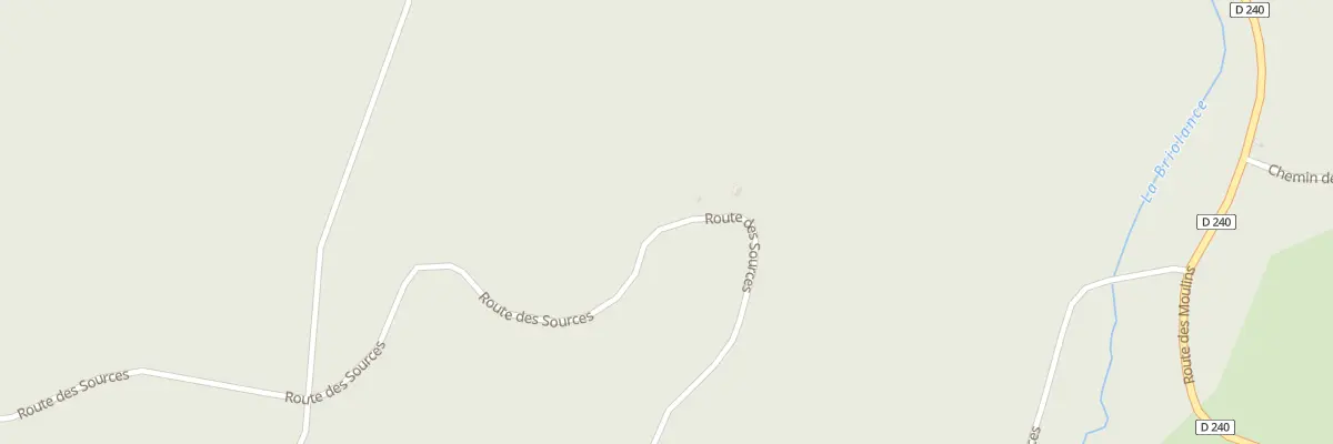 Plan du 980 Rte des Sources à Blanquefort-sur-Briolance