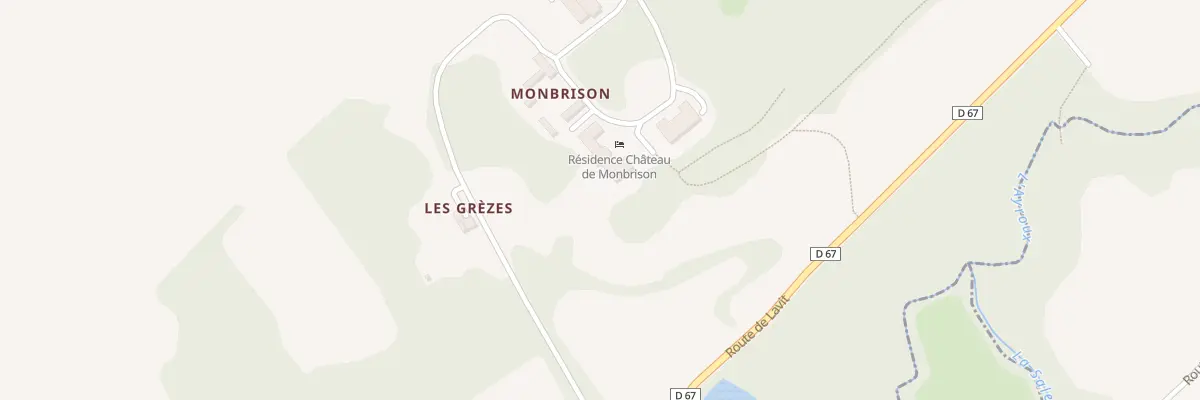 Plan du 5131 Monbrison à Saint-Michel