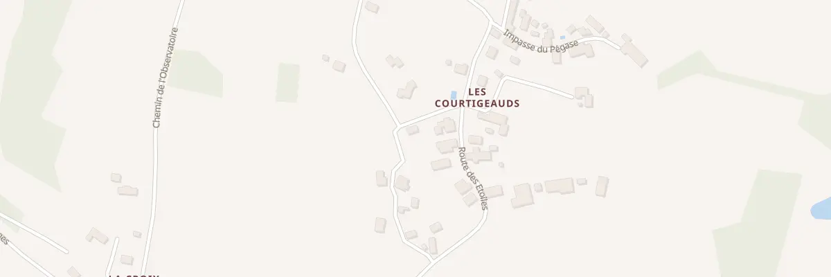 Plan du 84A Les Courtigeauds Sud à Nantheuil