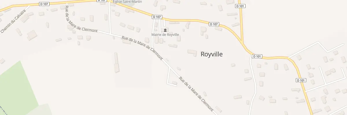 Plan du 5023 Le Bourg à Royville