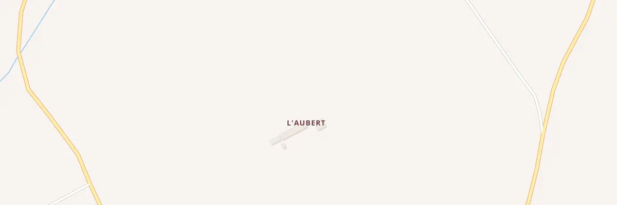 Plan du 1 L’Aubert à Argenvilliers