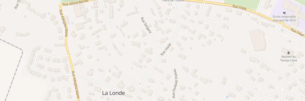 Plan du 31 Rue Sergent à La Londe