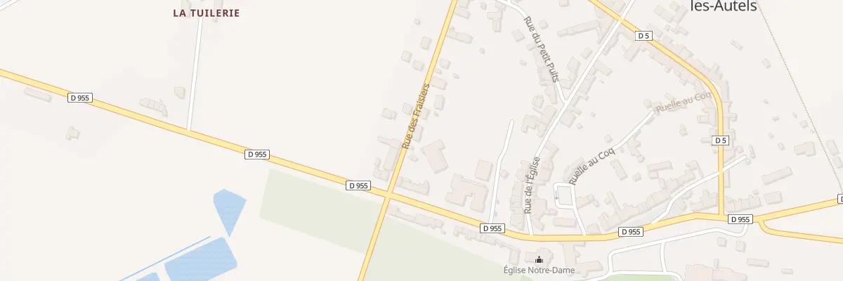 Plan du 4 Rue des Fraisiers à Beaumont-les-Autels