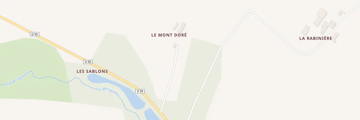 Plan du 266 Le Mont Dore à Betz-le-Château