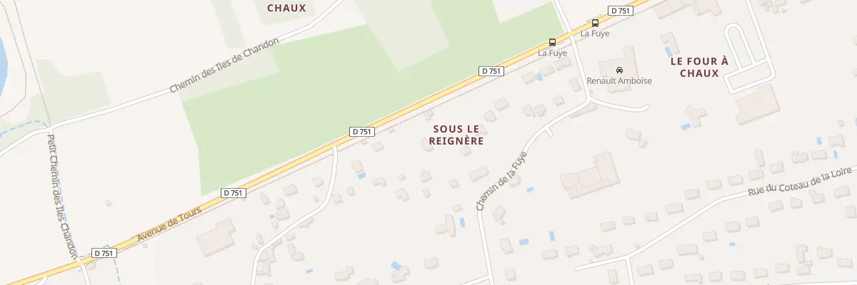 Plan du 125 Av de Tours à Amboise