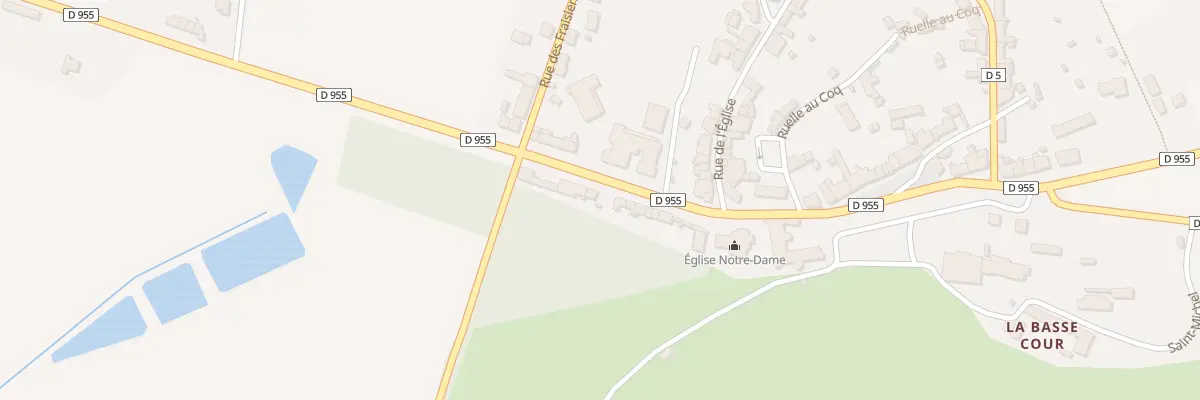 Plan du 6 Rue du Gen de Gaulle à Beaumont-les-Autels