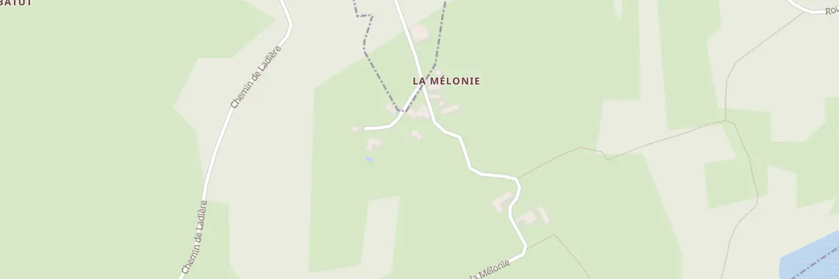 Plan du 200 Rte de la Mélonie à Saint-Chamassy