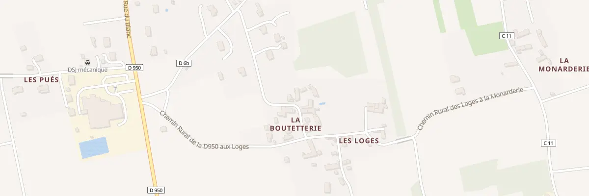 Plan du 5837 La Boutetterie à Tournon-Saint-Martin