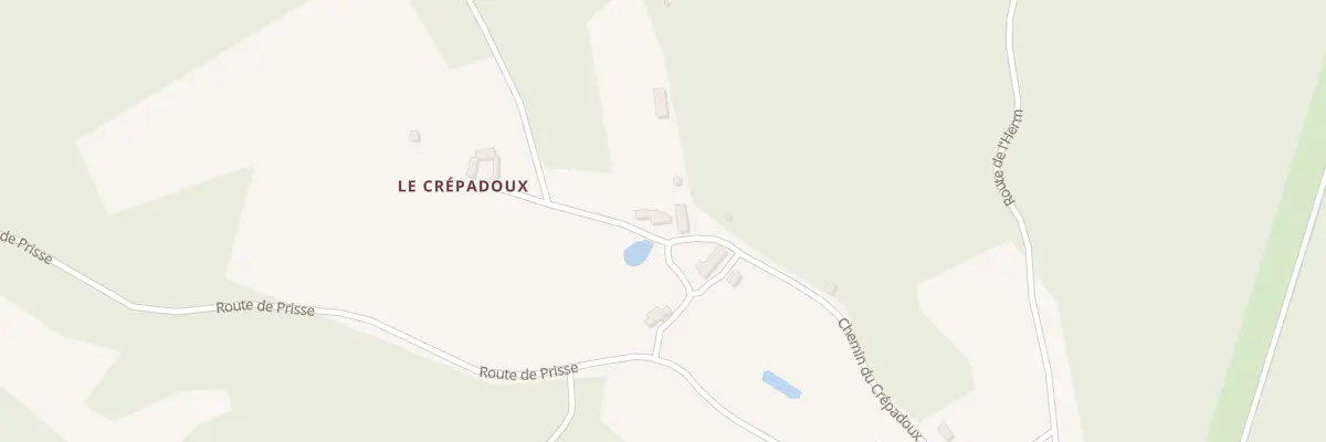 Plan du 296 Che du Crepadoux à Rouffignac-Saint-Cernin-de-Reilhac