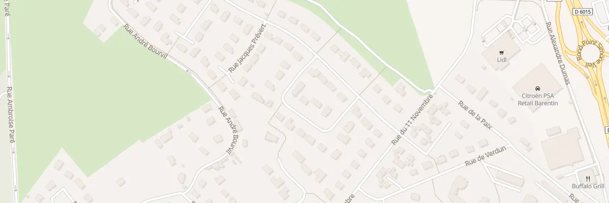 Plan du 127 Rue Arthur Rimbaud à Barentin