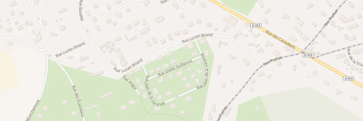Plan du 151 Rue Gisèle Guillemot à Saint-Ouen-du-Tilleul