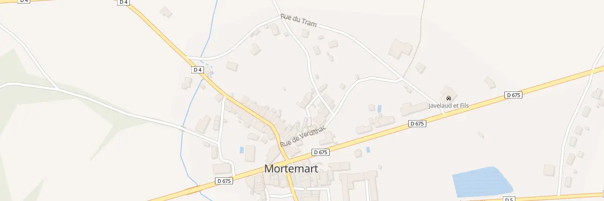 Plan du 17 Imp de l’Evécaud à Mortemart