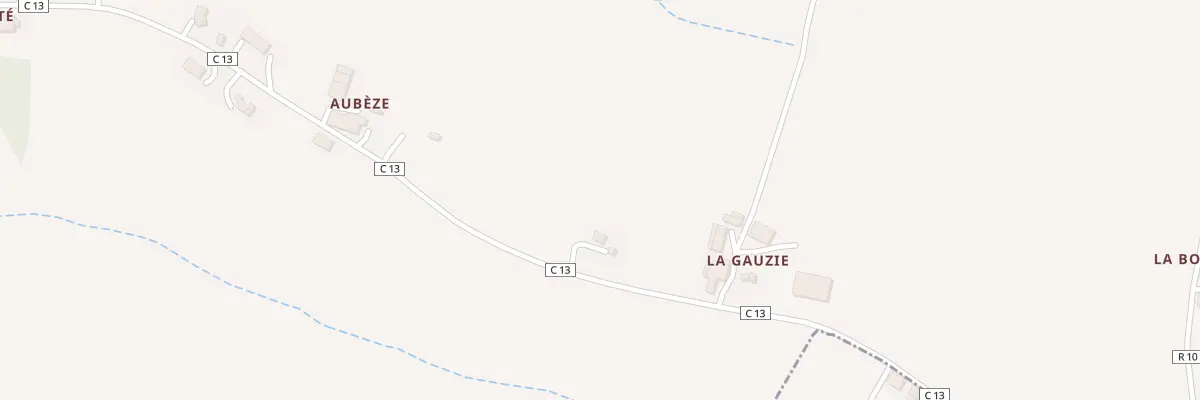 Plan du 2737 Chem de la Sarrade d’Aubèze à Escornebœuf