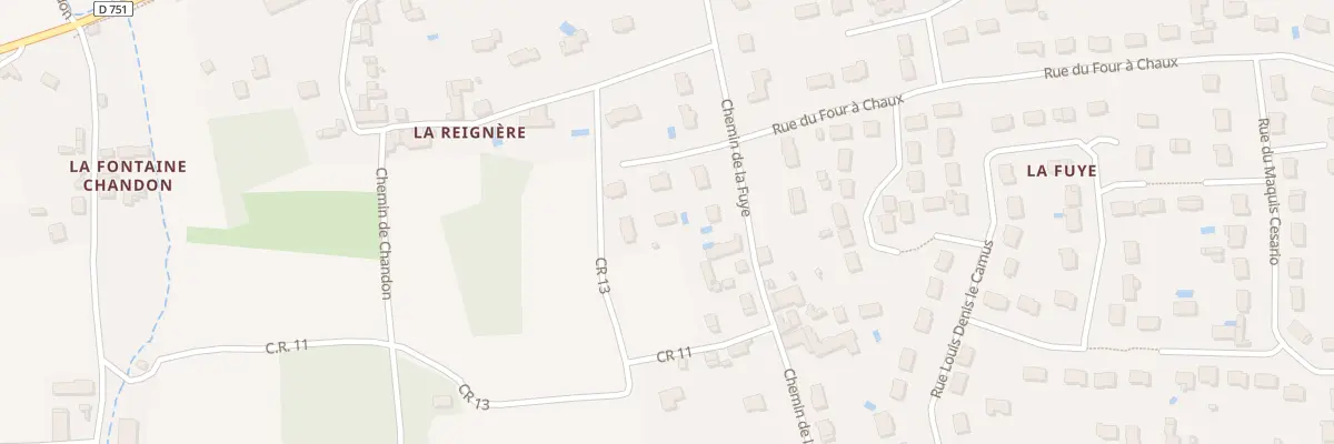 Plan du 33 Rue du Four a Chaux à Amboise