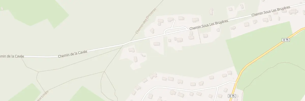 Plan du 477 Che sous les Bruyeres à Sainte-Marguerite-sur-Mer