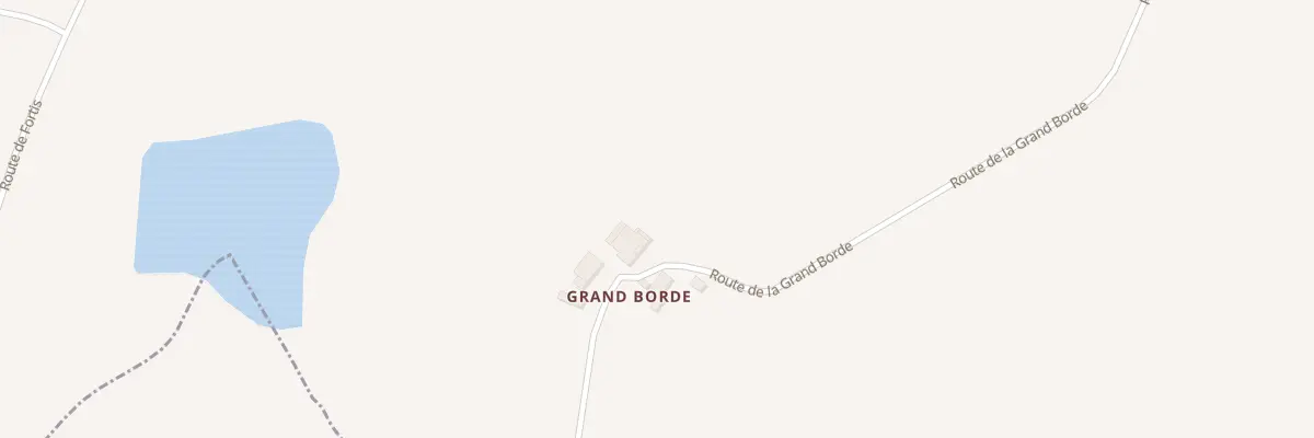 Plan du 5008 Grand Borde à Goas