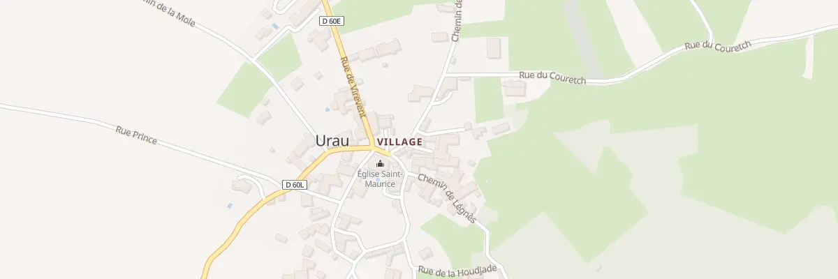 Plan du 34 Village à Urau