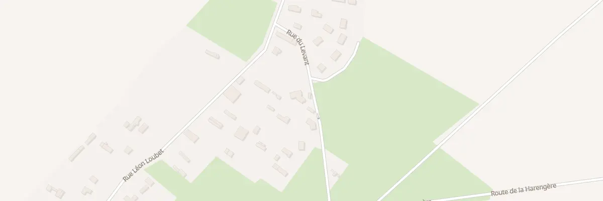 Plan du 16 Rue du Levant à Fouqueville