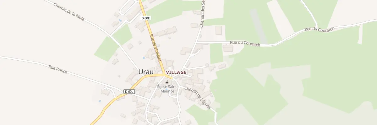 Plan du 4 Rue du Couretch à Urau