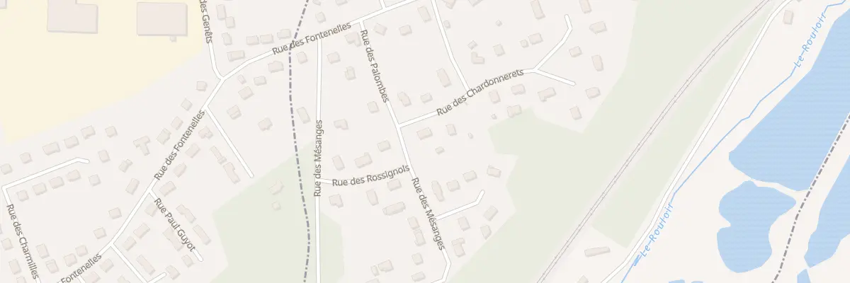 Plan du 1 Rue des Chardonnerets à Saint-Élier