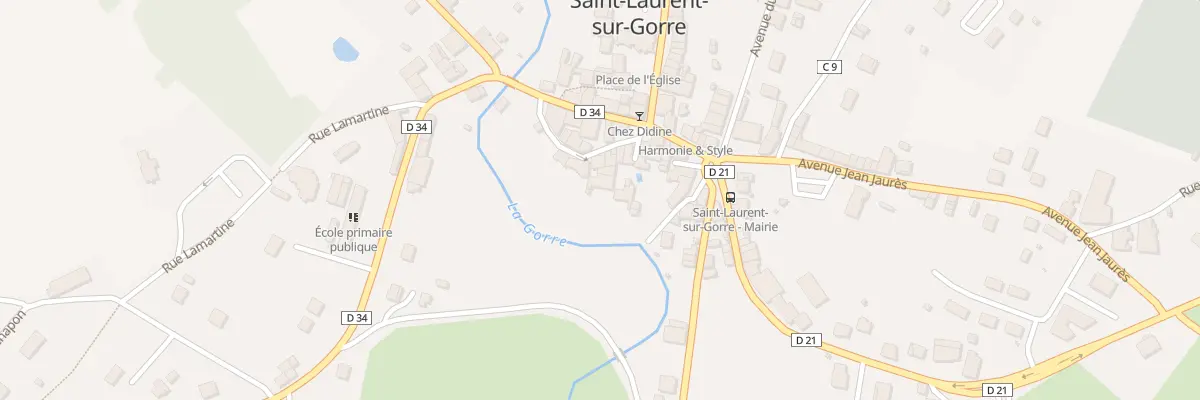 Plan du 9 Imp du Château à Saint-Laurent-sur-Gorre