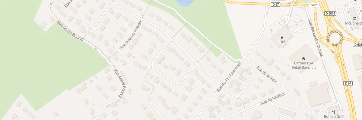 Plan du 118 Rue Paul Verlaine à Barentin