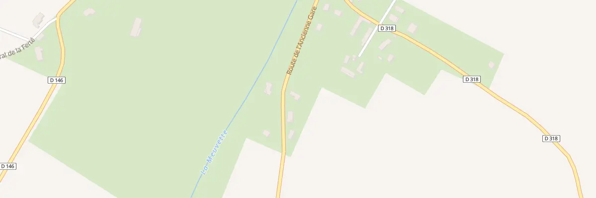 Plan du 11 Rte de l’Ancienne Gare à La Puisaye