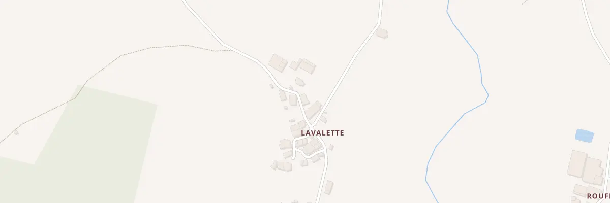 Plan du 13 Lavalette à Javerdat