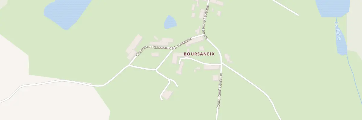 Plan du 172 Boursaneix à Firbeix