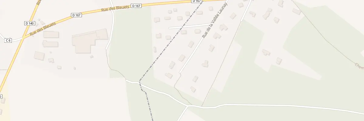 Plan du 5 Rue de la Vallée Launay à Saint-Élier