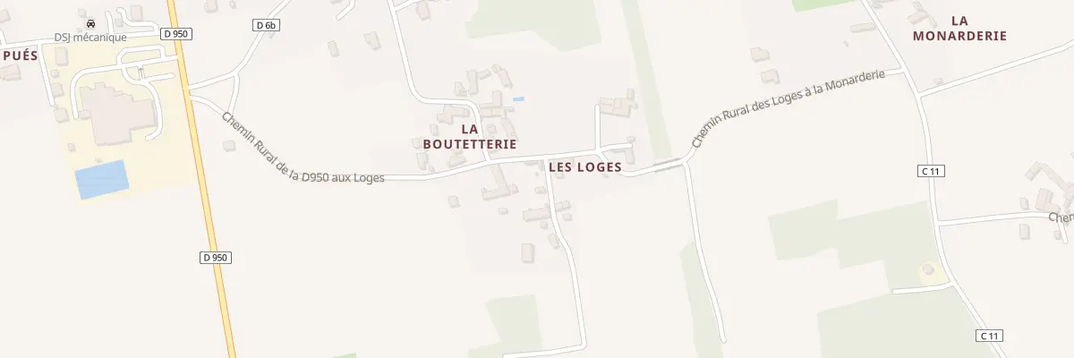 Plan du 5781 La Boutetterie à Tournon-Saint-Martin