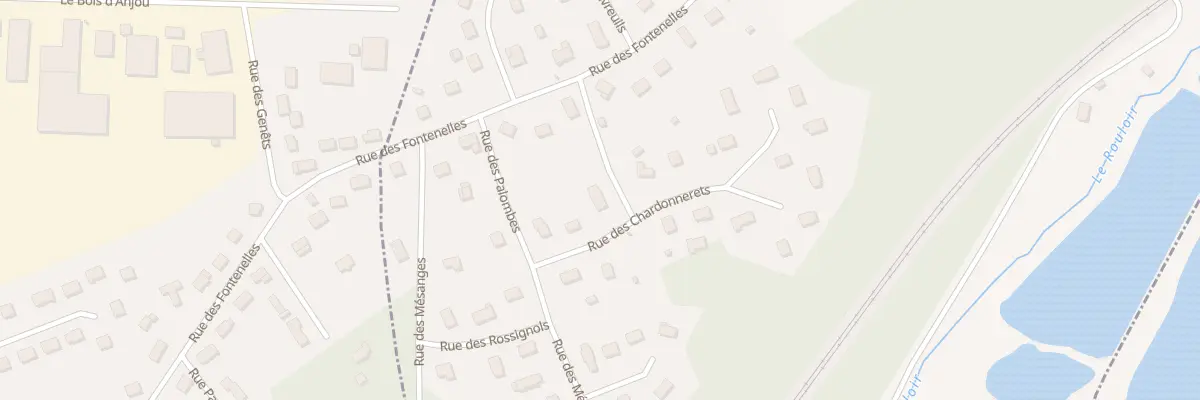 Plan du 1 Rue des Alouettes à Saint-Élier