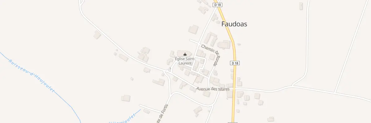 Plan du 5085 Village de Faudoas à Faudoas